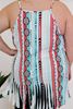 Picture of PLUS SIZE AZTEC PRINT TANK TOP
